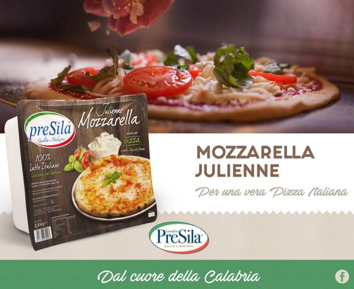 MOZZARELLA JULIENNE CASARO PRESILA KG.2,5         