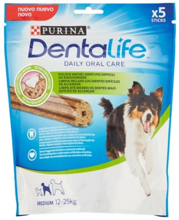 FRISKIES PURINA DENTALIFE MEDIUM X5 12-25KG       