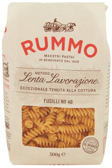 PASTA RUMMO N.48 FUSILLI GR.500                   