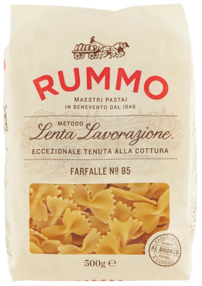 PASTA RUMMO N.85 FARFALLE GR.500                  