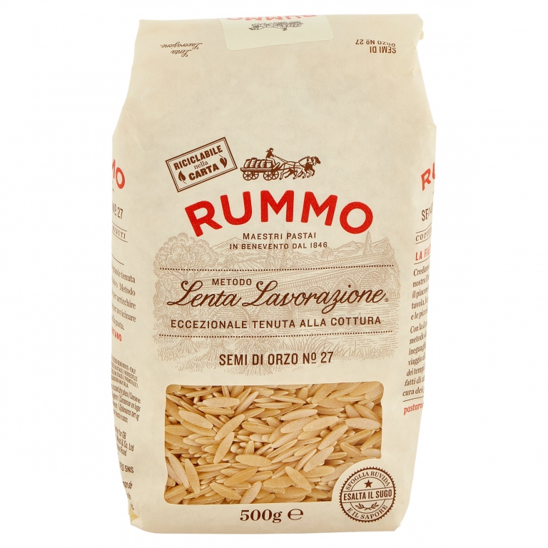 PASTA RUMMO N.27 SEMI DI ORZO GR.500              