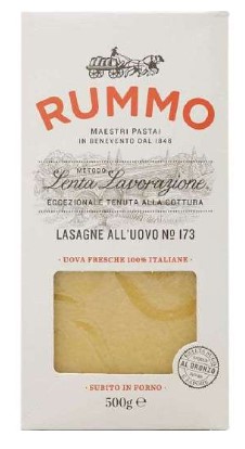 PASTA RUMMO N.173 LASAGNE ALL'UOVO GR.500         