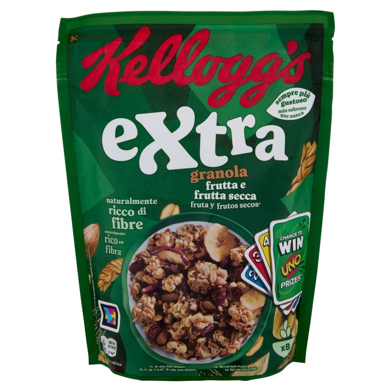 KELLOGG'S EXTRA FRUTTA GR.375                     