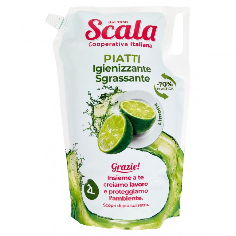 SCALA PIATTI RICARICA LIMONE LT.2                 