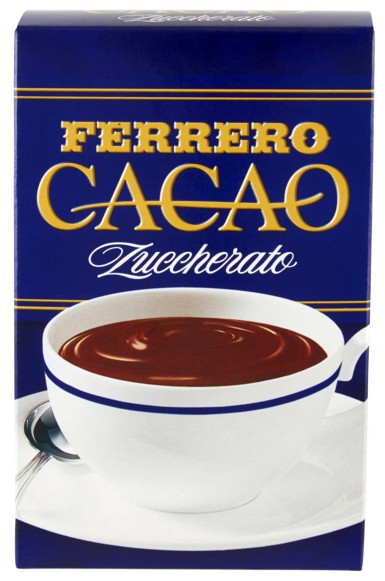 FERRERO CACAO ZUCCHERATO GR.250                   