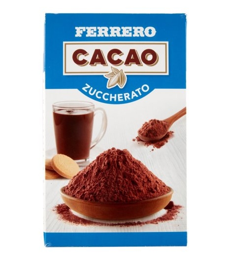 FERRERO CACAO ZUCCHERATO GR.250                   