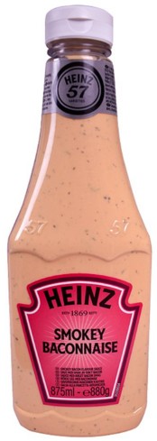 SALSA HEINZ SMOKEY BACONNAISE ML.880              