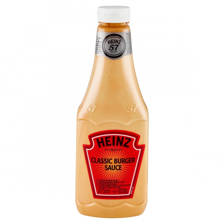 SALSA HEINZ BURGER ML.875                         