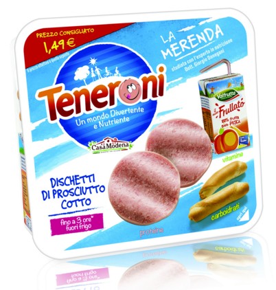 TENERONI LA MERENDA BRIOCHE SALAME GR.170 CASAMODE