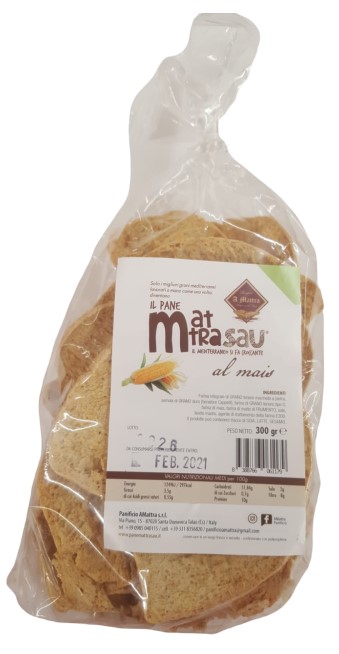 PANE MATTRASAU MAIS GR.300                        