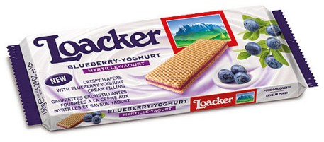 WAFER LOACKER GR.150 MIRTILLO-YOGURT              