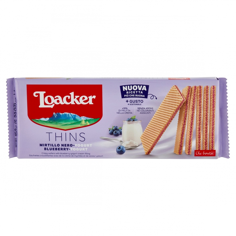 WAFER LOACKER GR.150 MIRTILLO-YOGURT              