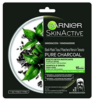 MASCHERA VISO GARNIER TESSUTO CARBONE PURIF/IDRAT.