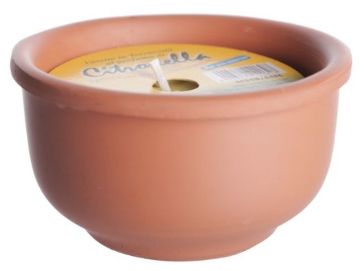 CITRONELLA VASO TERRACOTTA D.9 H.4,5              