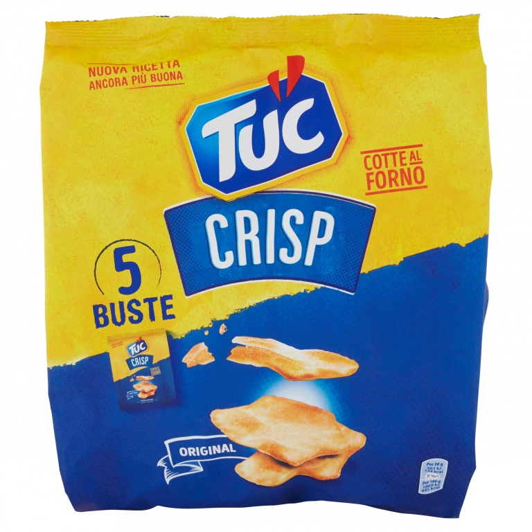 TUC CRISP ORIGINAL GR.150(GR.30X5)MPK             