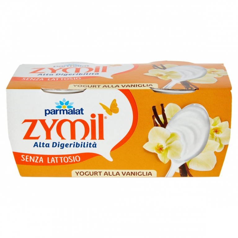 YOGURT ZYMIL VANIGLIA GR.125X2 S/LATTOSIO PARMALAT