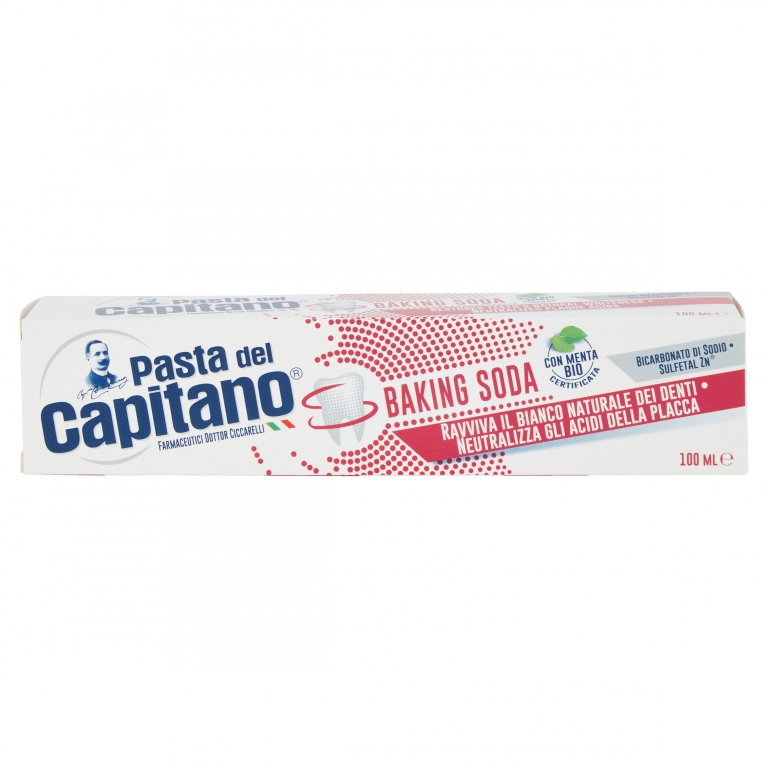 DENT.PASTA DEL CAPITANO NEW ML.100 BAKING SODA    