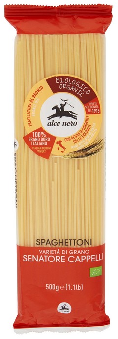 PASTA BIO SPAGHETTONI SEN.CAPPELLI ALCE NERO GR500