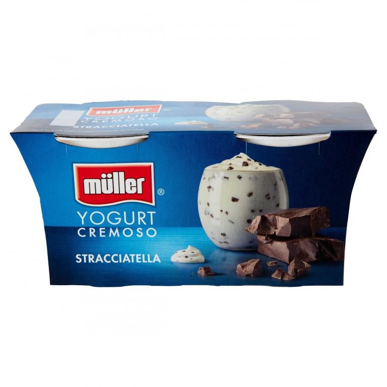 YOGURT MULLER STRACCIATELLA GR.125X2 CREMOSO INTER