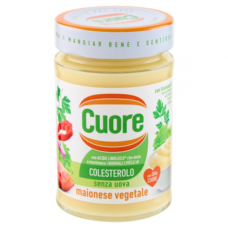 MAIONESE CUORE VEGETALE GR.180                    