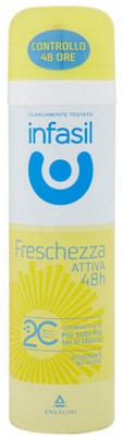 DEO INFASIL SPRAY FRESCHEZZA ATTIVA 48H ML.150    