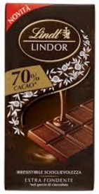 LINDT TAV.LINDOR FOND.70% GR.100                  