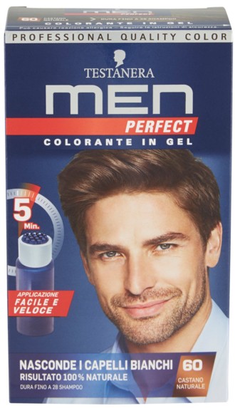 COLOR.TEST.MEN PERFECT N.60 CASTANO NAT.          