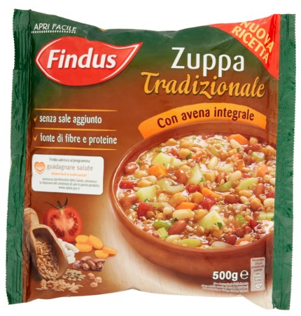 ZUPPA TRADIZIONALE C/AVENA INTEGR.FINDUS G500     