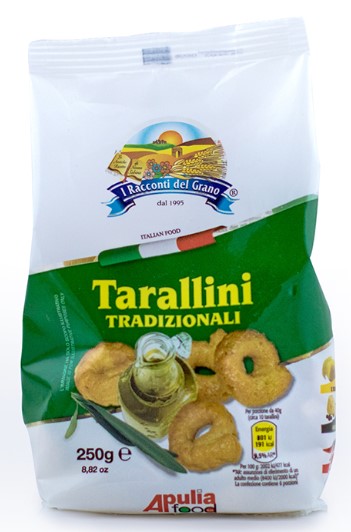 TARALLINI TRADIZIONALI RACCONTI DEL GRANO G250    