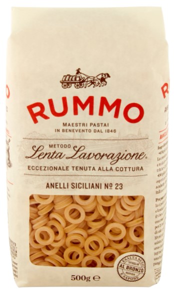 PASTA RUMMO N.23 ANELLI SICILIANI GR.500          