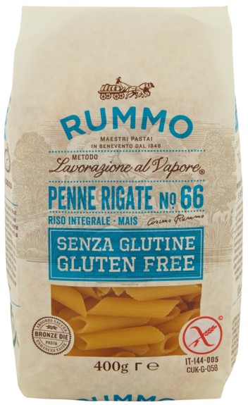 PASTA RUMMO S/GLUT.N.66 PENNE RIG.GR.400          