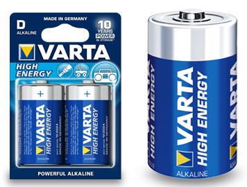 VARTA BATTERIE TORCIA LONGLIFE POWER X2           