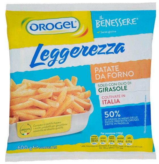 OROGEL PATATE LEGGEREZZA GR.600                   