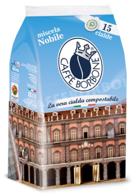 CAFFE' BORBONE CIALDA NOBILE BLU X15PZ            