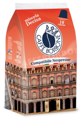 CAFFE' BORBONE COMP.NESPR.DECISA NERAX10PZ        