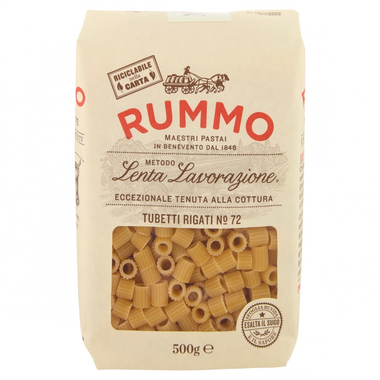 PASTA RUMMO N.72 TUBETTI RIG.GR.500               