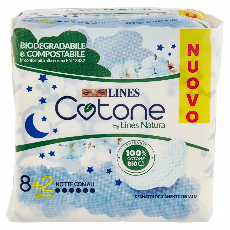 ASS.LINES COTONE ALI NOTTE PZ.10                  