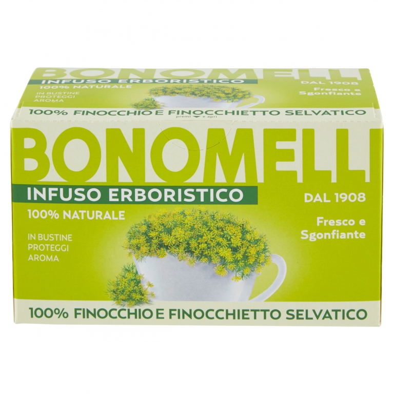 INFUSO BONOMELLI FINOCCHIO 16 FILTRI              