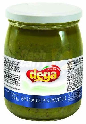 SALSA DI PISTACCHI DEGA ML.580 VASO               