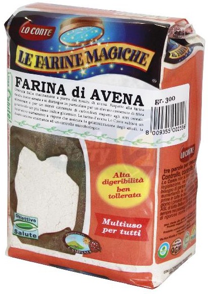 FARINA LO CONTE AVENA BIO GR.300                  