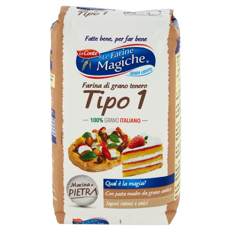 FARINA LO CONTE TIPO 1 KG.1 MACIN.PIETRA          