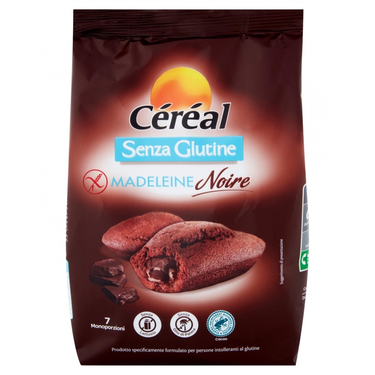 CEREAL MADELEINE NOIRE S/GLUTINE G200             