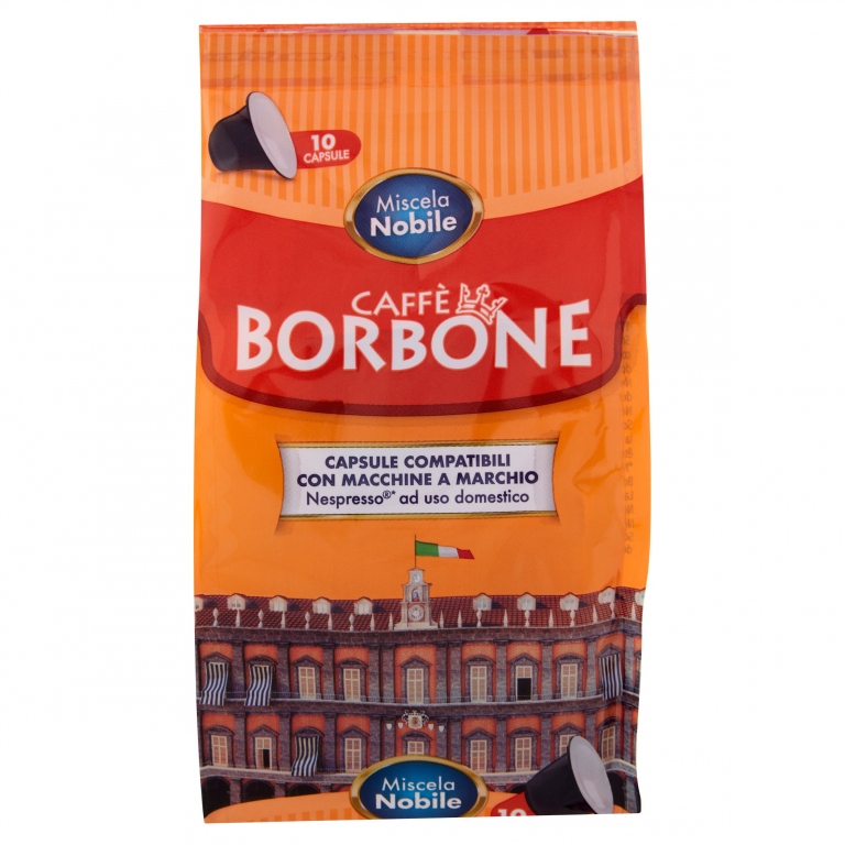 CAFFE' BORBONE COMP.NESPR.NOBILE BLU X10PZ        