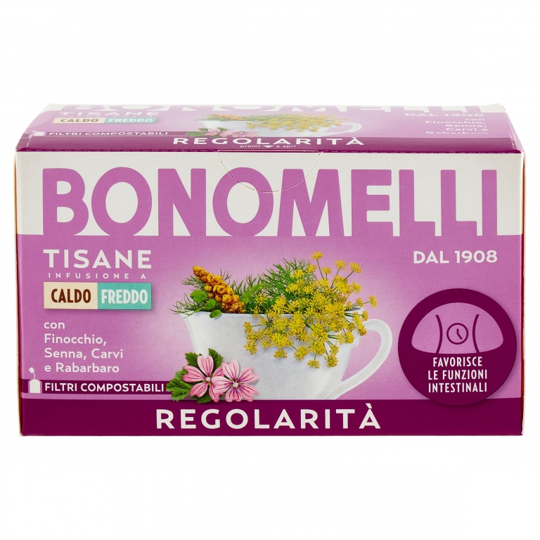 TISANA BONOMELLI REGOLARITA'16 FILTRI             