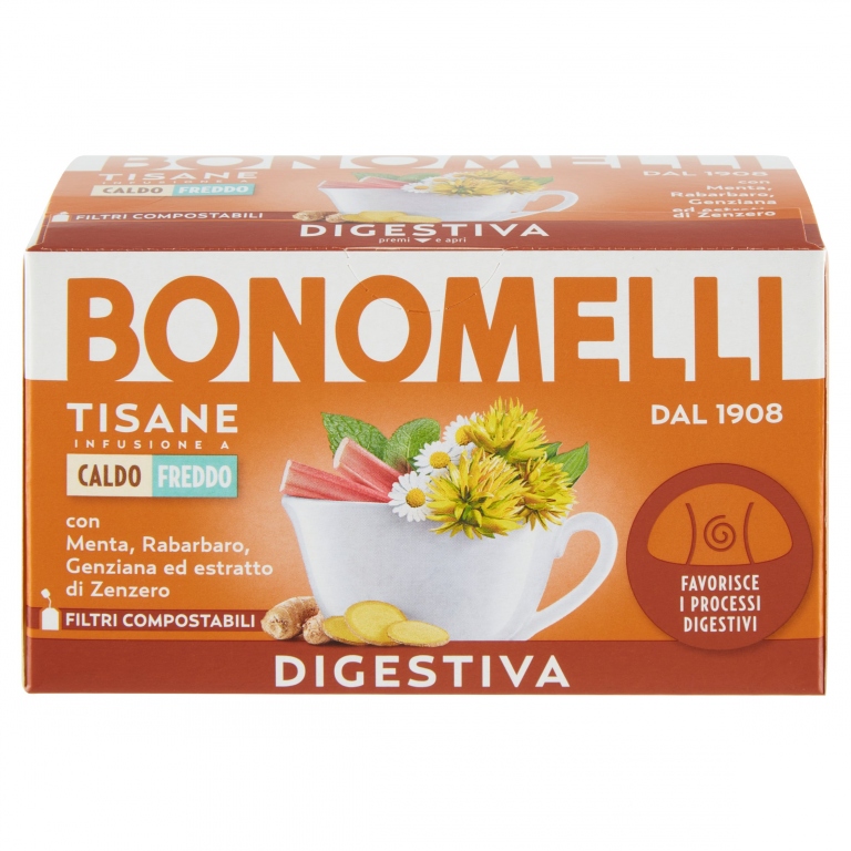 TISANA BONOMELLI DIGESTIVA 16 FILTRI              