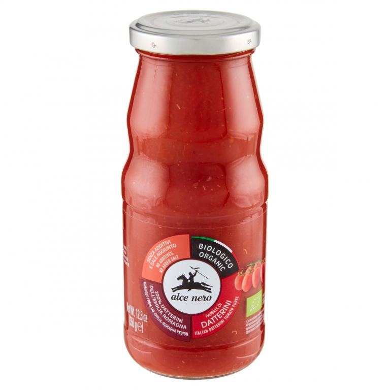 PASSATA POMODORO DATTERINO BIO ALCE NERO GR.350   
