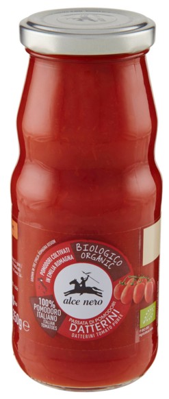 PASSATA POMODORO DATTERINO BIO ALCE NERO GR.350   