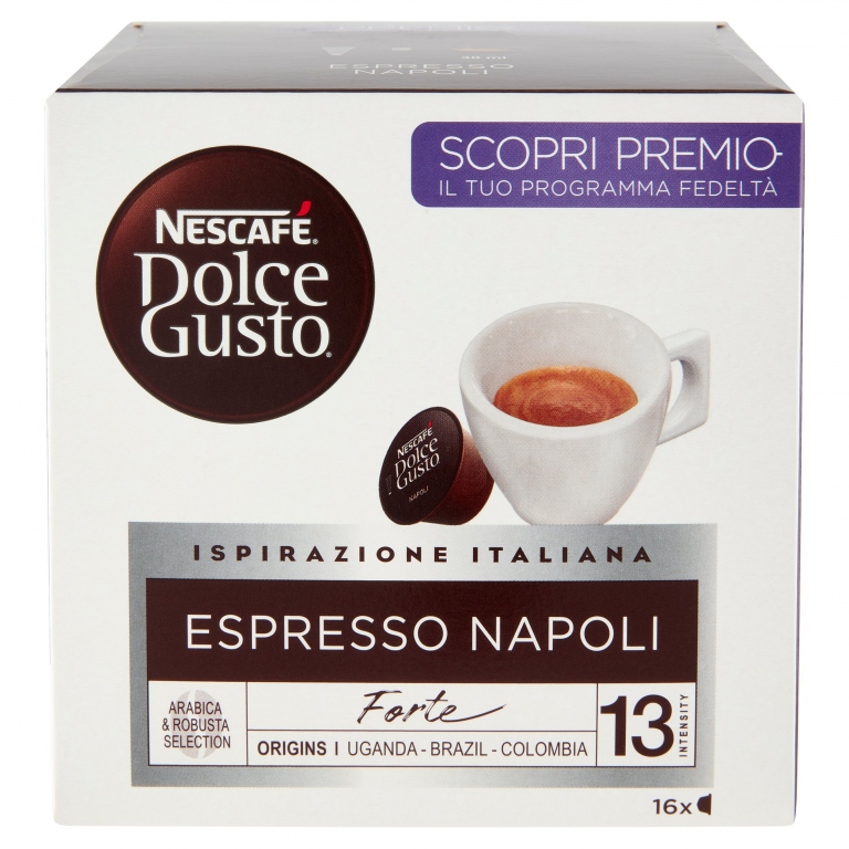 NESCAFE' DOLCEGUSTO ESPRESSO NAPOLI 16 CAPS       