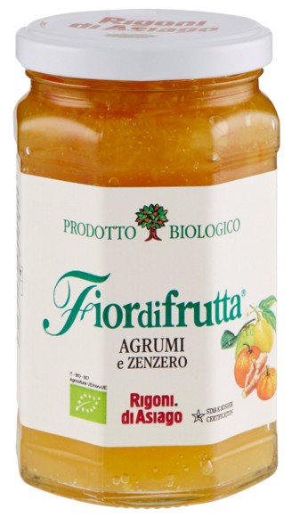 CONFETTURA RIGONI AGRUMI E ZENZERO BIO GR.260     