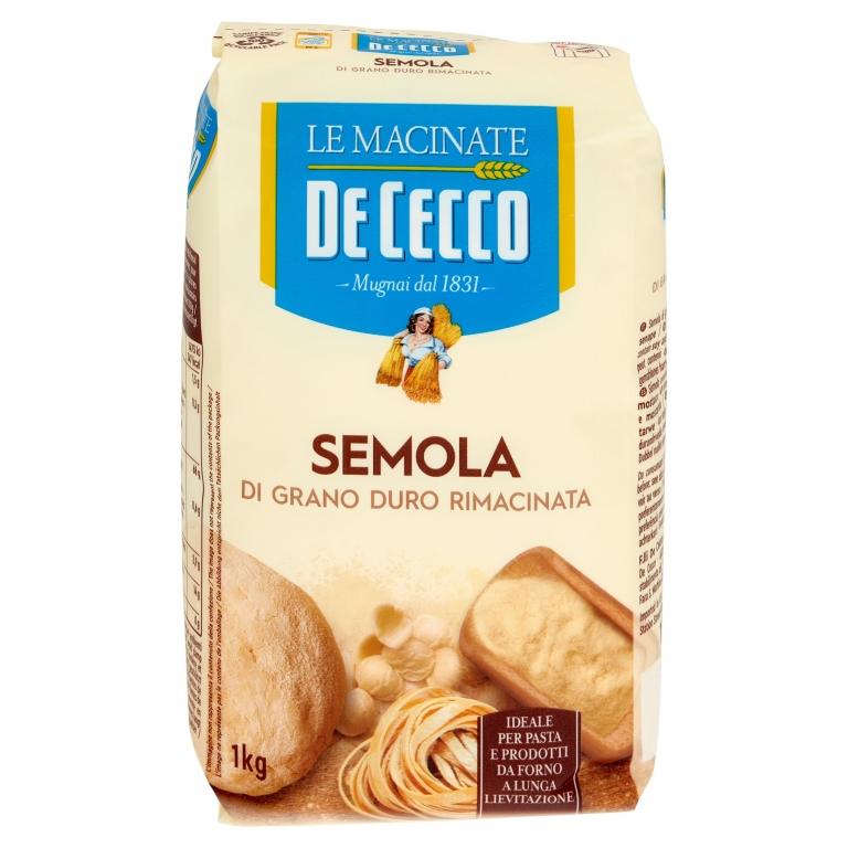 SEMOLA RIMACINATA DE CECCO KG.1                   